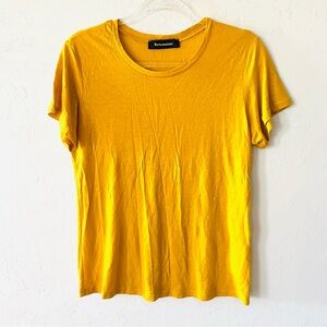NWT Reformation Yellow Short Sleeve Tee